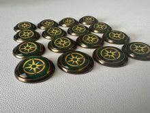Load image into Gallery viewer, Scythe Encounter Tokens - 16 tokens Premium back tokens