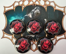 Load image into Gallery viewer, Arkham Horror Blood Chaos Tokens - Children of Blood Tokens - 12 Premium Tokens - Arkham Horror LCG