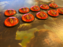 Load image into Gallery viewer, War of the Ring Shadow / Eye of Sauron tokens
