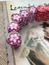 Load image into Gallery viewer, Legend of the Five Rings Fate & Honor tokens! 50 tokens in total! L5R LCG CCG