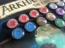 Load image into Gallery viewer, Arkham Horror Third Edition Tokens - 18 Mythos Tokens!
