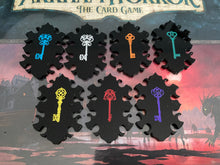 Load image into Gallery viewer, Arkham Horror Innsmouth Conspiracy Key Tokens - 7 Key Tokens