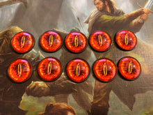 Load image into Gallery viewer, War of the Ring Shadow / Eye of Sauron tokens