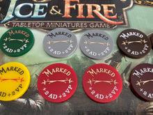 Load image into Gallery viewer, Thrones Marked Tokens