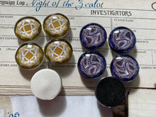 Load image into Gallery viewer, Arkham Horror The Card Game The Innsmouth Conspiracy Tokens - Bless and Curse tokens! Cthulhu Tokens