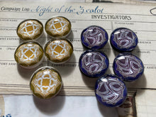 Load image into Gallery viewer, Arkham Horror The Card Game The Innsmouth Conspiracy Tokens - Bless and Curse tokens! Cthulhu Tokens