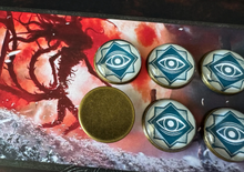 Load image into Gallery viewer, Arkham Horror Insight Tokens - Bloodborne The City of the Unseen - 6 Tokens
