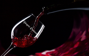Custom Engraved Wine Glasses - 16oz Wine Glass - Your own custom wine glass