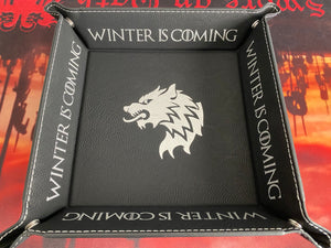 A Song of Ice and Fire Game Of Thrones Dice Tray - AGOT Tray - A Game Of Thrones & ASOIAF Dice Tray - Custom