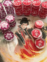 Load image into Gallery viewer, Legend of the Five Rings Fate &amp; Honor tokens! 50 tokens in total! L5R LCG CCG
