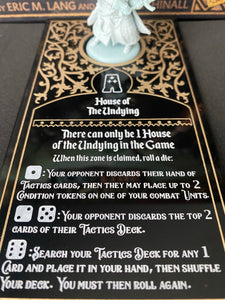 Thrones Ice & Fire House of the Undying NCU Board.  Miniature Board Game.   NCU Board