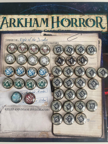 arkham horror card game campaign log Log: MYTHOS EDITION (Arkham Tomes of Horror): Tomes, Gallow's: 9798454665012 Books Arkham Campaign Log: RETURN TO