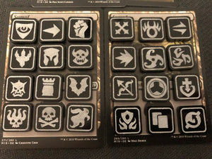 Magic the Gathering Ability Tokens! MTG Tokens!