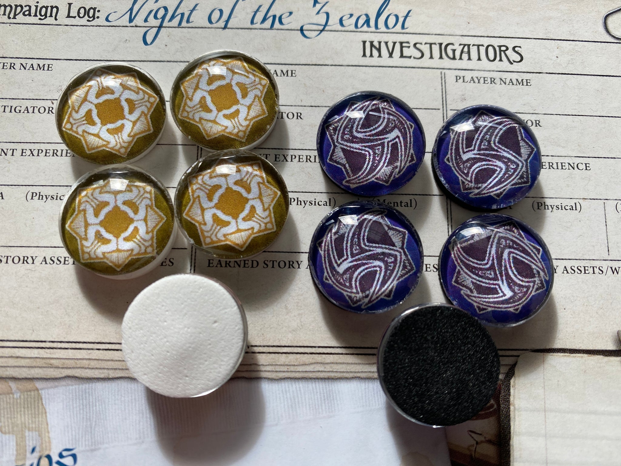 Arkham Horror The Card Game The Innsmouth Conspiracy Tokens - Bless an Vampire Creations Arkham Horror The Card Game The Innsmouth Conspiracy Tokens - Bless an Vampire Creations
