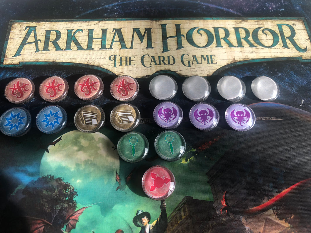 Arkham Horror Third Edition Tokens - 18 Mythos Tokens!