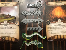 Load image into Gallery viewer, Arkham Horror The Card Game Token Arrows. Location Markers Move Markers Cthulhu Tokens
